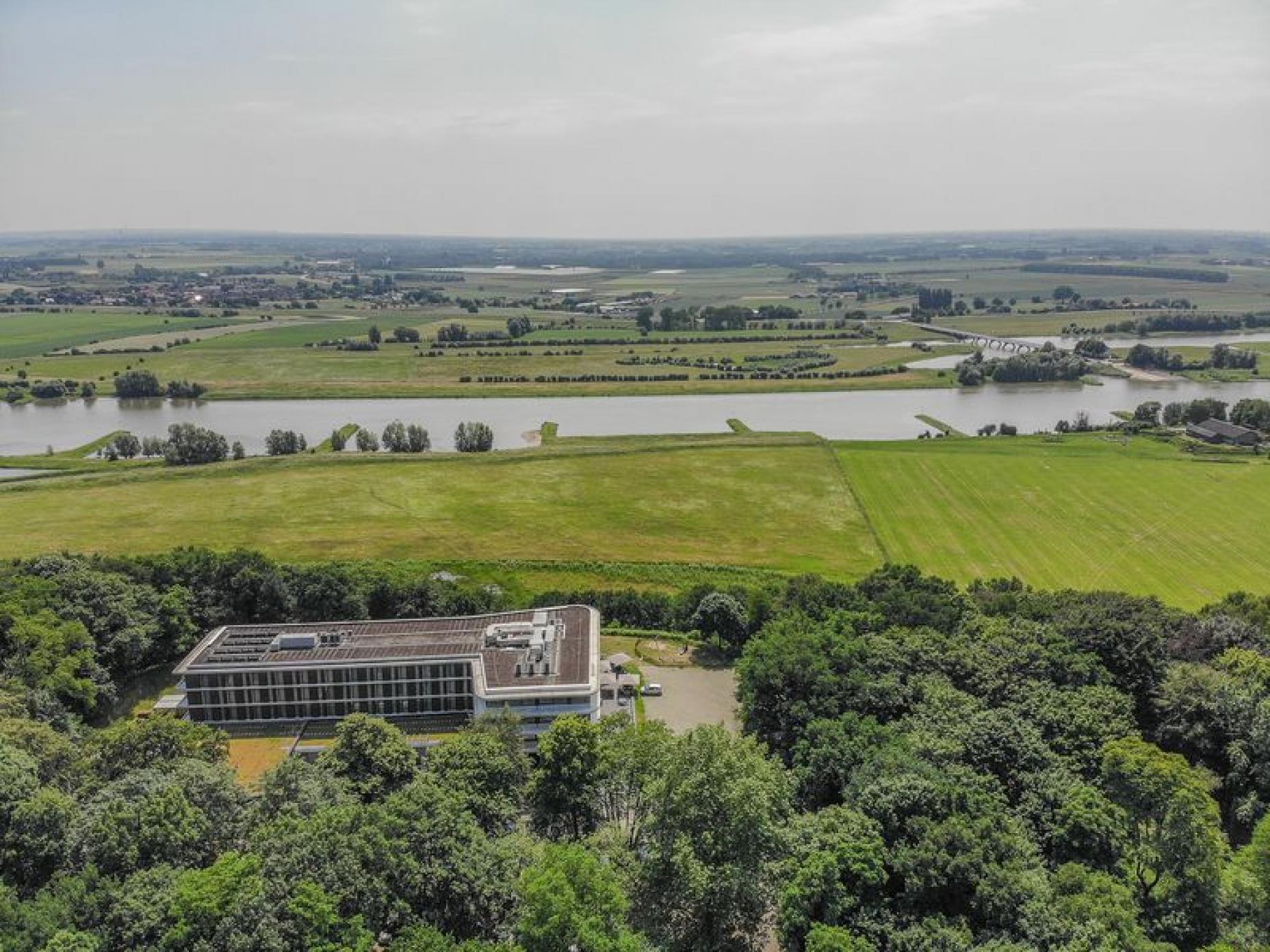 Meeting location in Wageningen, view on "Nederrijn"