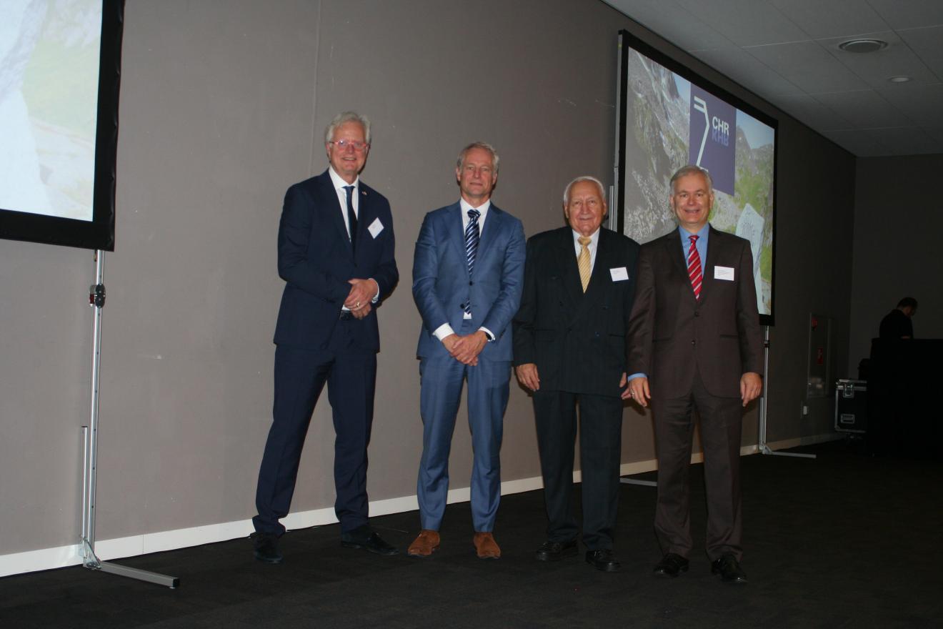 left to right: Peter Glas, Jaap Slootmaker, Manfred Spreafico, Helmut Habersack